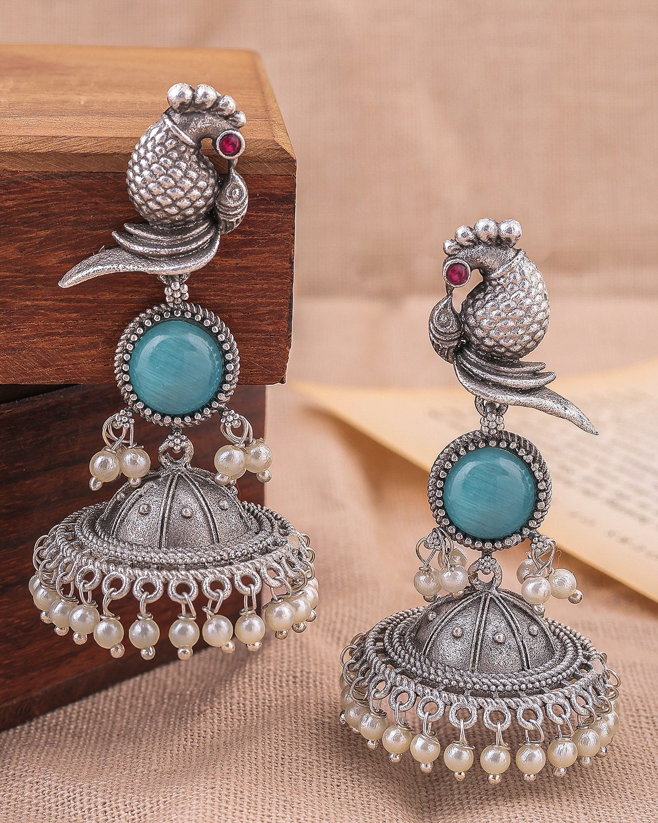 Parakeet Bird Jhumki