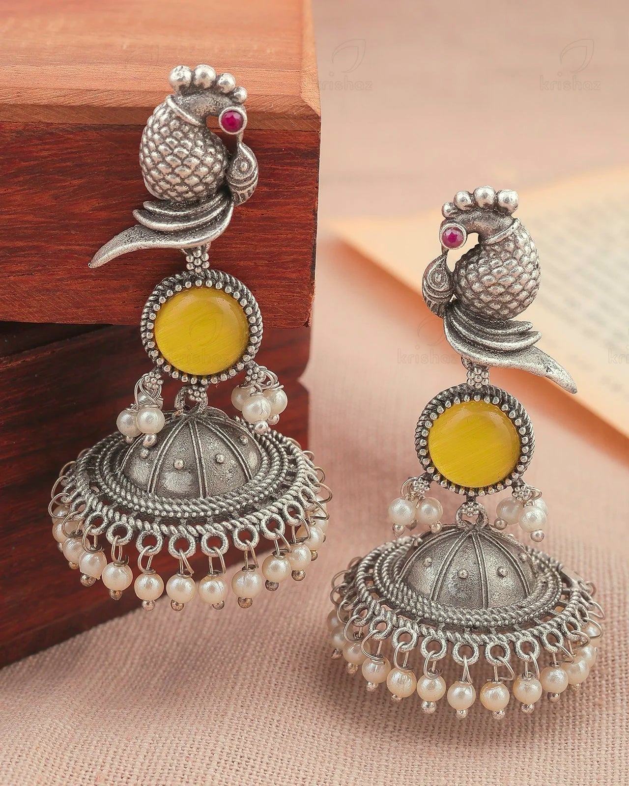 Parakeet Bird Jhumki