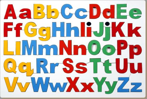 Uppercase and Lowercase Alphabets Combined