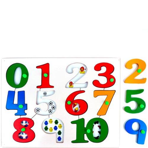Number Picture Tray