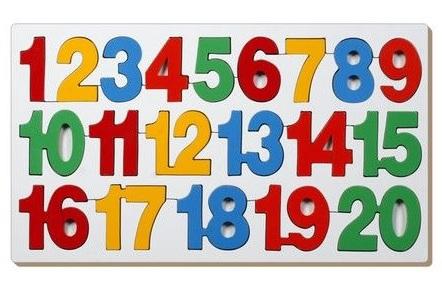 Number Counting Tray 1 To 20