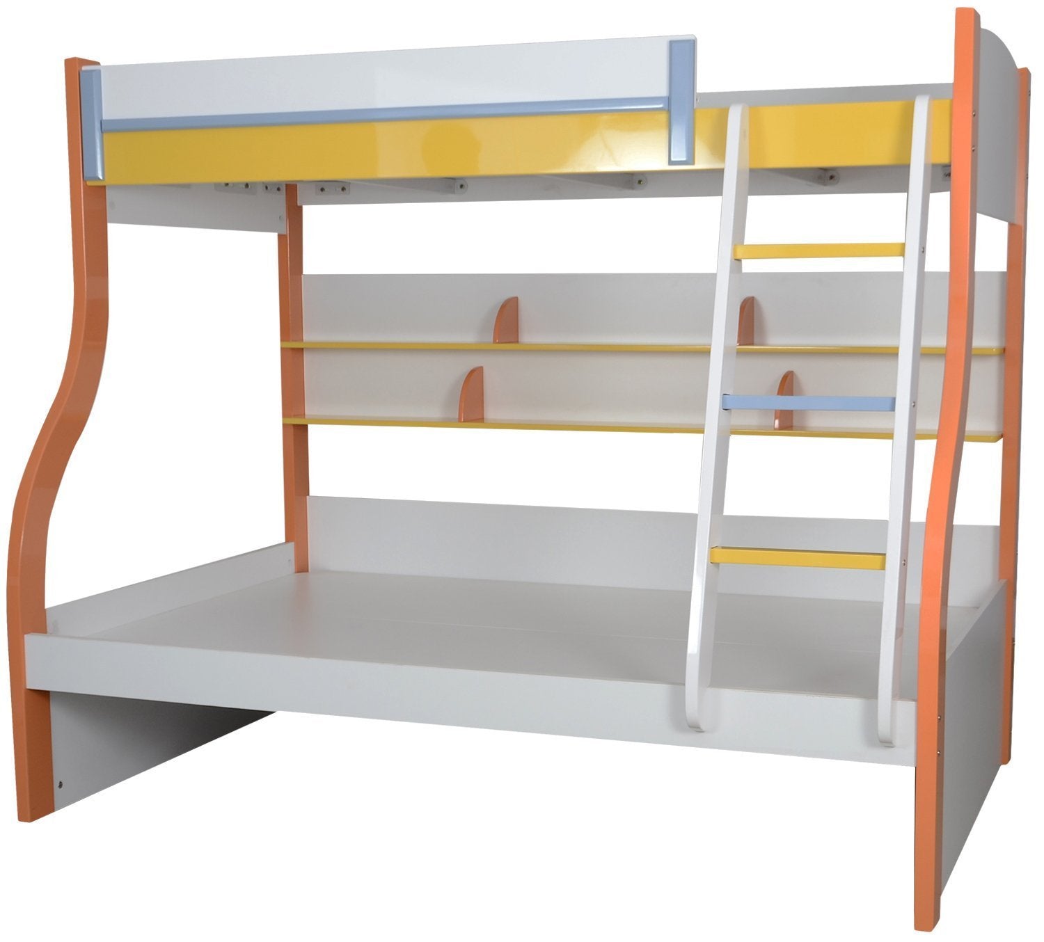 Kevin Multicolor Bunk Bed for Kids with 2 Beds