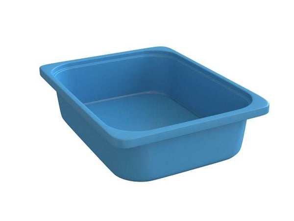 Rounded Throwin Storage Bins Small Blue