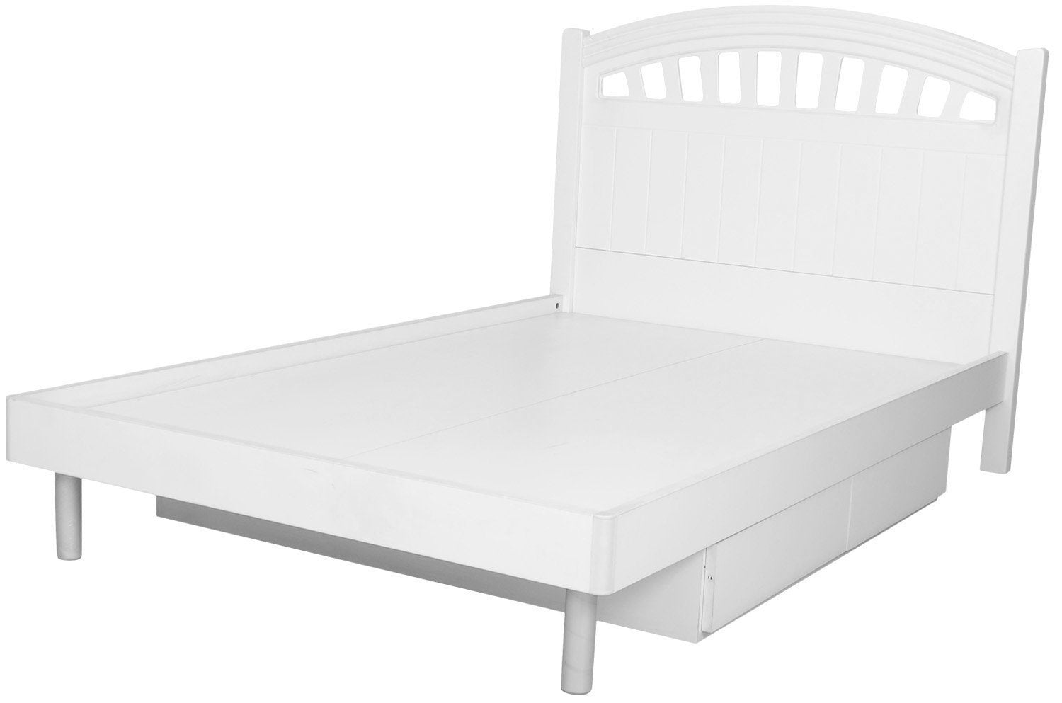 Blanc White Kids Twin Bed