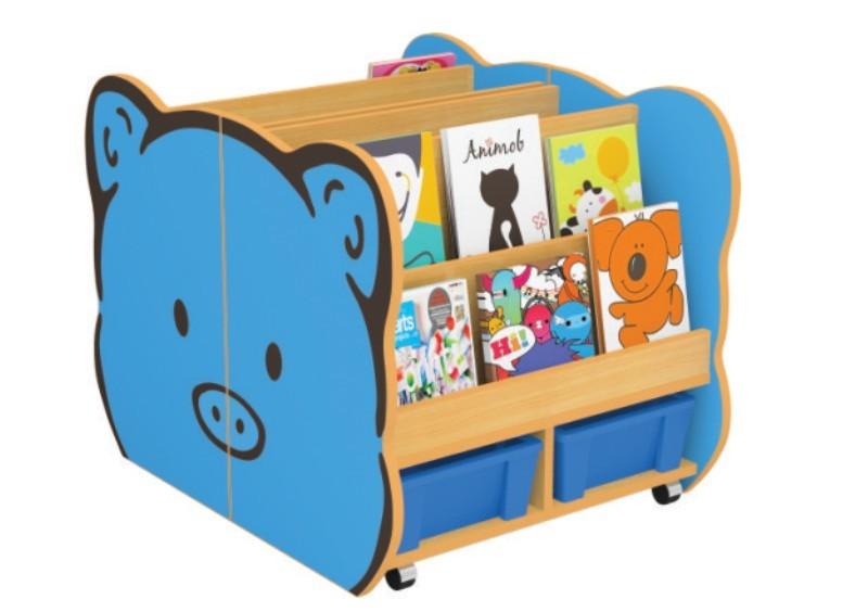 Pig Shaped Bookshelf